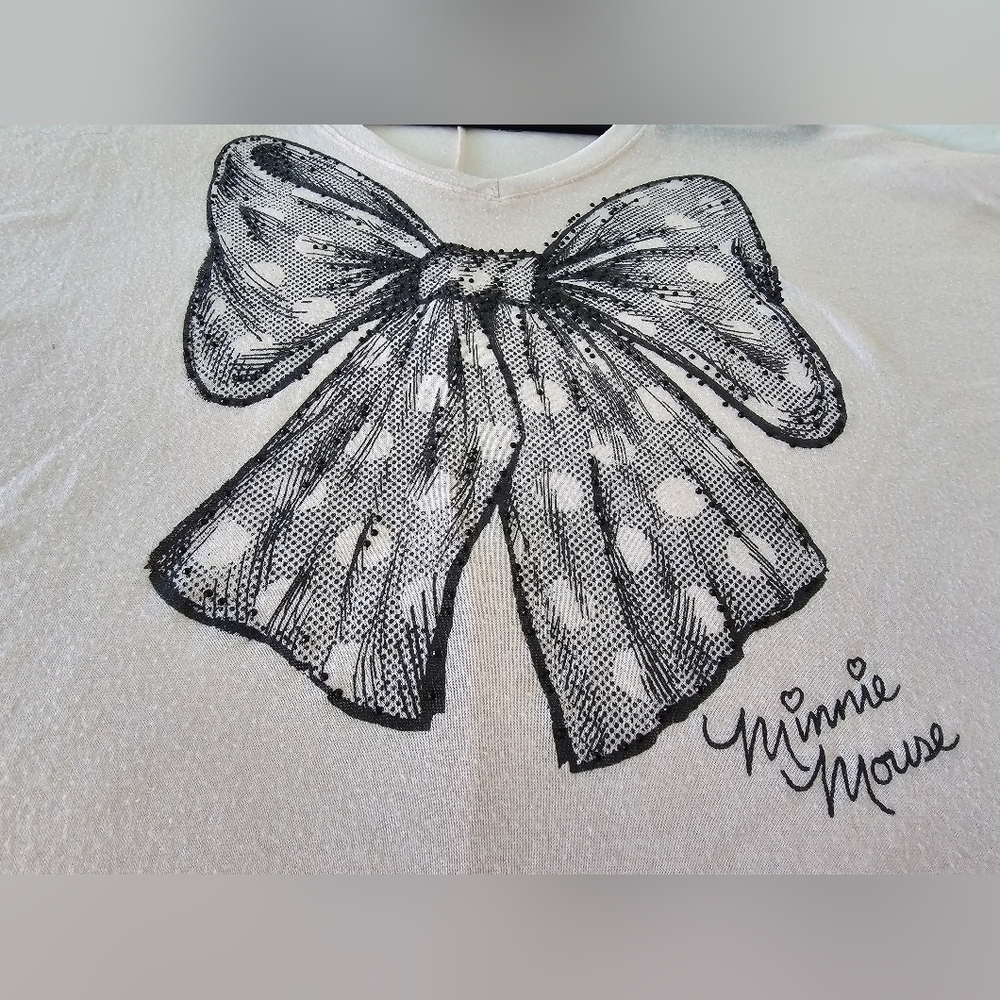 Minnie Mouse Bow Shirt Small - Picture 3 of 6